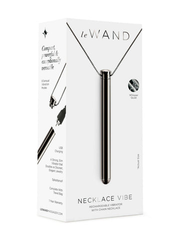 a box with a necklace inside of it